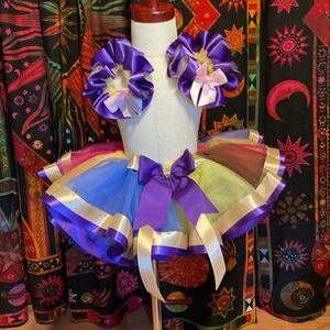 Hand crafted tutu and tutu sock tops